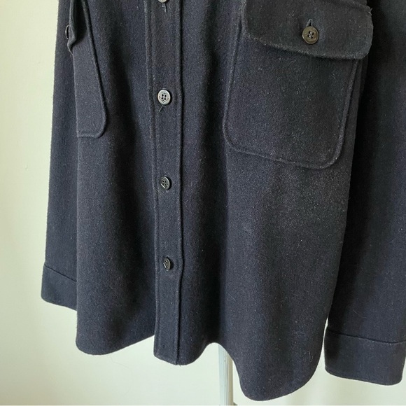 Vintage 1969 University of Pennsylvania Princeton Sportwear Wool Button Down L - Picture 10 of 11